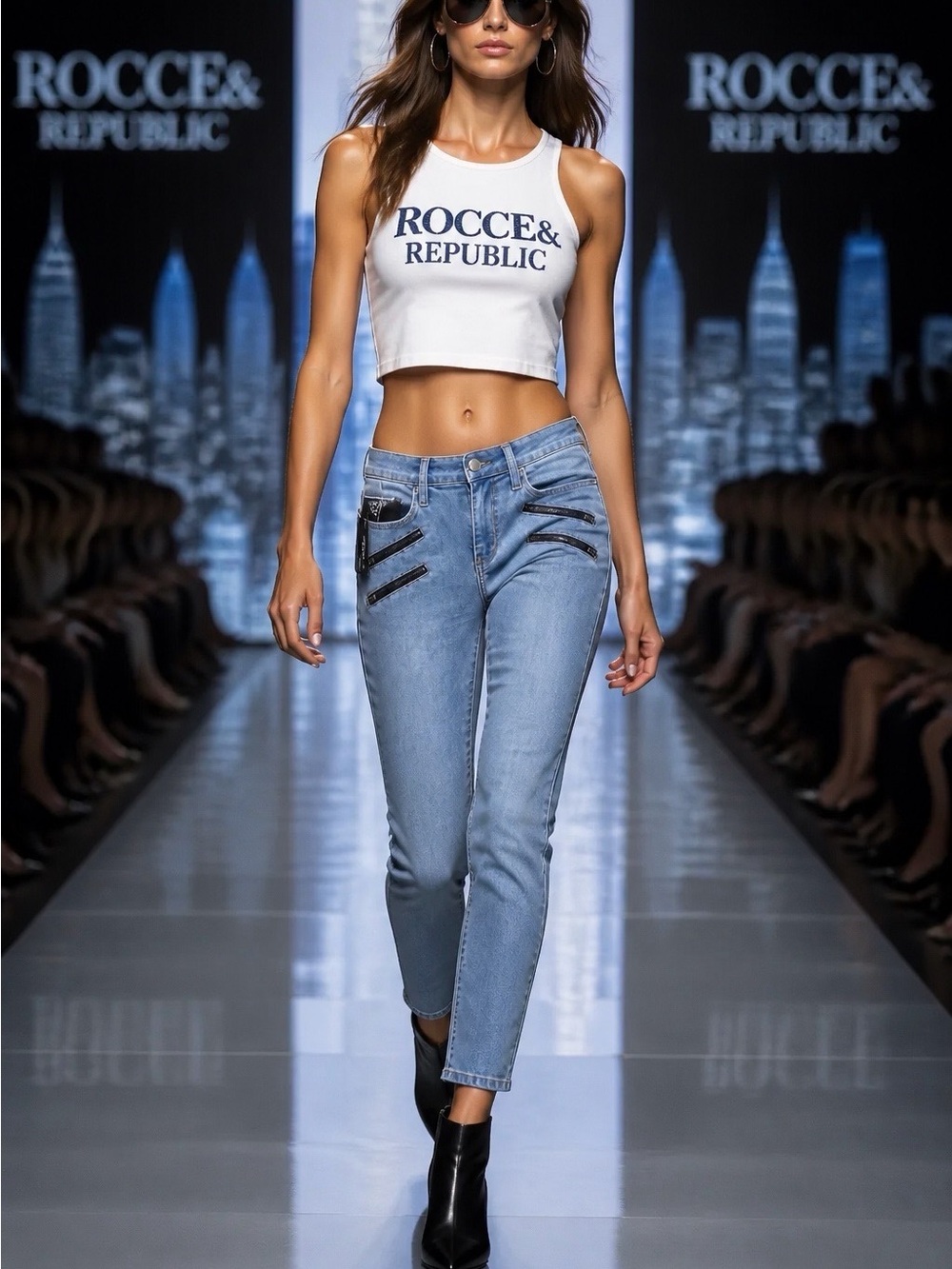 Rock & Republic Light Blue Skinny Jeans